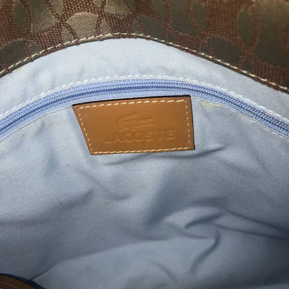 Authentic Original LACOSTE Handbag NWOT - Picture 6 of 7